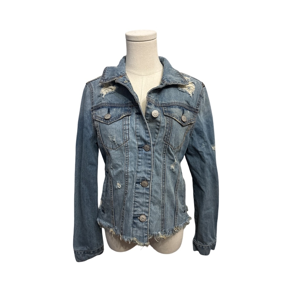 Bethany Mota “Punk Lives” denim jacket - size M